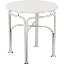 Sivupöytä Brafab Arts, Ø46cm, valkoinen