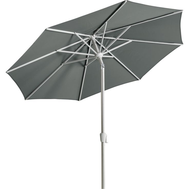 Aurinkovarjo Brafab Abriola, Ø270cm, antrasiitti/harmaa