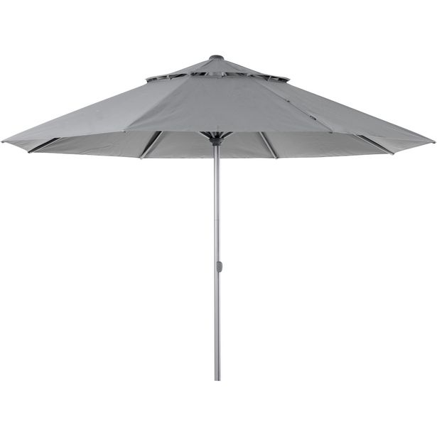 Aurinkovarjo Brafab Bolano, Ø330cm, harmaa