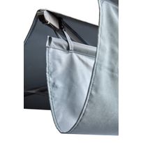 Laajennusosa Brafab Mozzo-aurinkovarjoon, harmaa