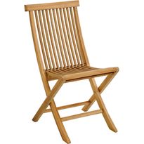 Ruokapöydän tuoli Brafab Turin, kokoontaittuva, tiikki