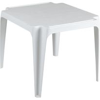 Lasten puutarhapöytä Brafab Olle, 51x55cm, valkoinen