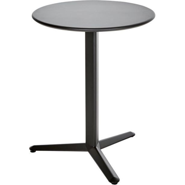 Parvekepöytä Brafab Arket, Ø60cm, musta