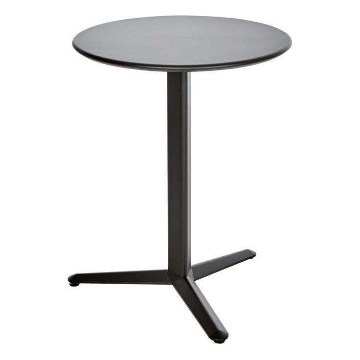 Parvekepöytä Brafab Arket, Ø60cm, musta