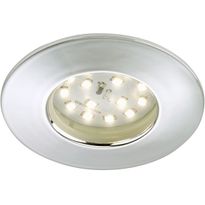 LED-alasvalo Briloner, 5W, IP 44, kromi