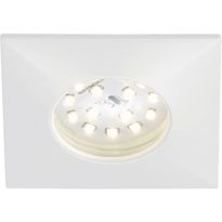 LED-alasvalo Briloner, 5W, IP 44, neliö, valkoinen