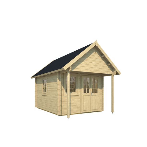 Mökki Tene Bunkie, 9.7 + 4.7m², makuuparvella