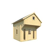 Mökki Tene Bunkie Alberta, 9.7 + 7.2m², makuuparvella