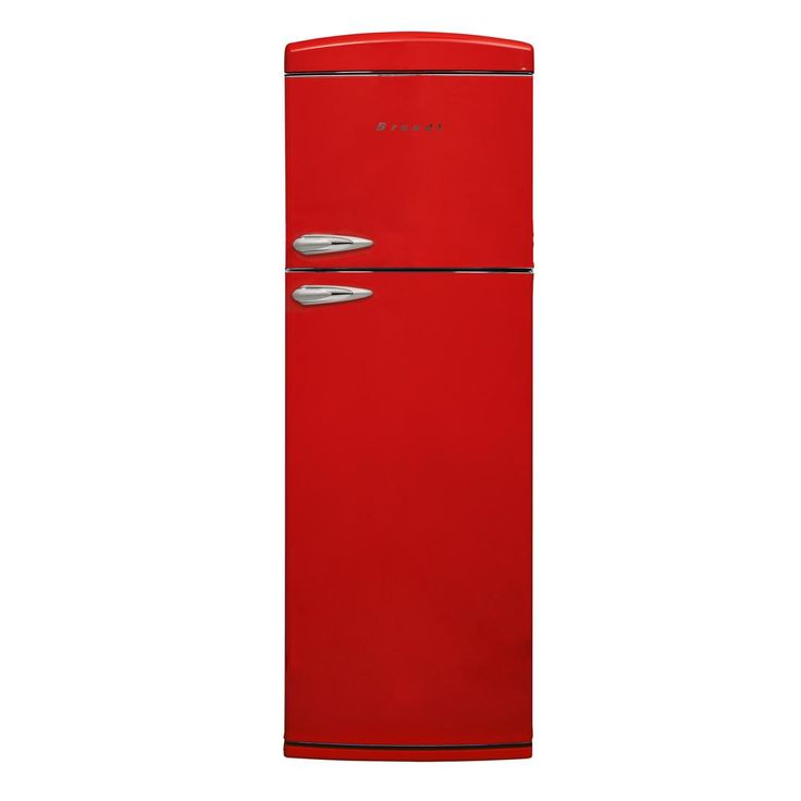 Jääkaappipakastin Brandt BVD7060NR, 60cm, punainen