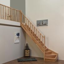 Portaat Byggera Complete, pyökki, vasemmalle kääntyvä