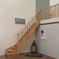 Portaat Byggera Complete, pyökki, oikealle kääntyvä