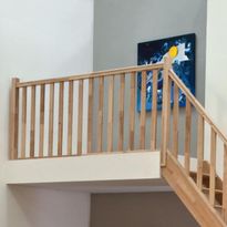 Kerroskaide Byggera Complete- ja Prima-portaisiin, suora, pyökki, 3m