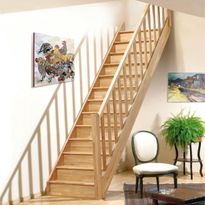 Portaat Byggera Tradi Eco, suora, tammi