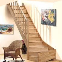 Portaat Byggera Tradi Eco, vasemmalle kääntyvä, tammi