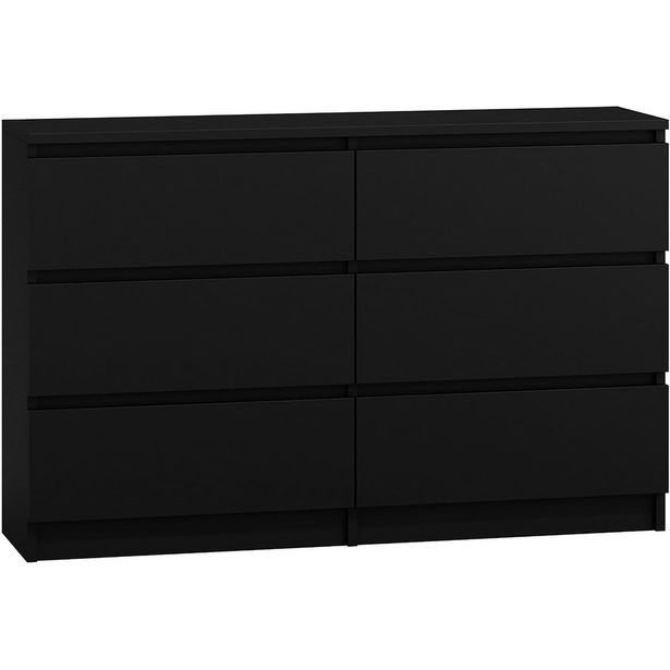 Lipasto MALWA 120x30x77cm musta