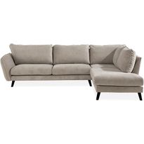 Divaanisohva Trend 4 ist oikea beige/musta