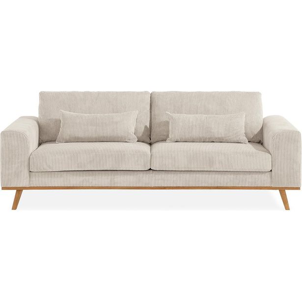 Sohva Copenhagen 3 ist vakosametti beige