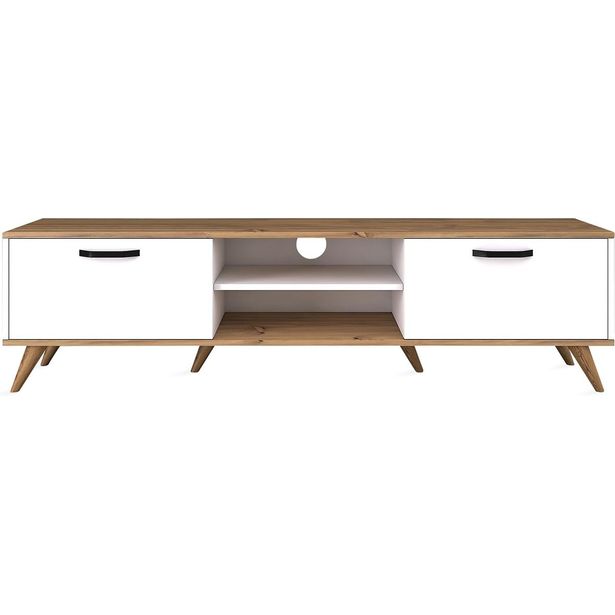 TV-taso Virkesbo 180cm musta/ruskea