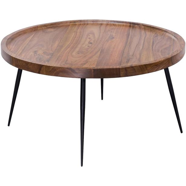 Sohvapöytä Wohnling Forcell 75cm puu/luonnonväri