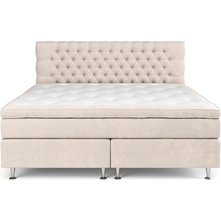 Sänkypaketti Drömvik Celine Kova/Pehmeä 210x210cm beige/teräs