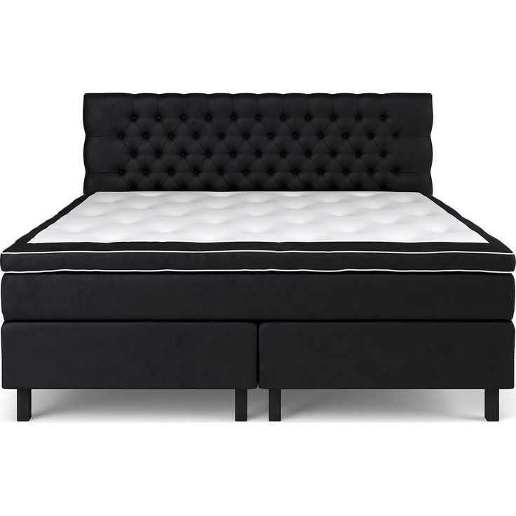 Sänkypaketti Drömvik Celine Kova Memory-patja 210x210cm sametti musta