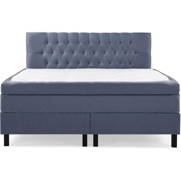 Jenkkisänky Bedly Lucky 160x200cm polyeetteripatja sininen