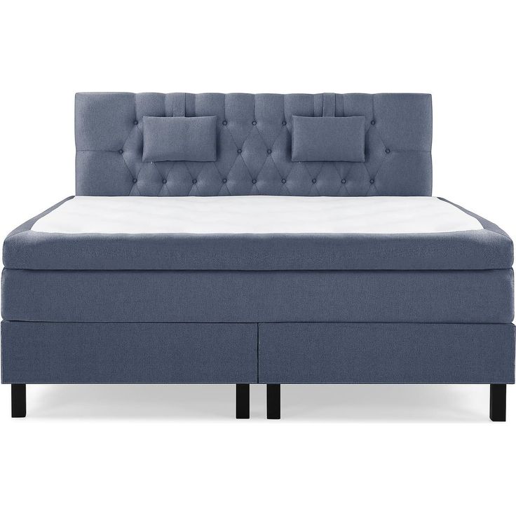 Sänkypaketti Bedly Lucky Kova Diamant Polyeetteri 160x200cm pieni niskatyyny sininen