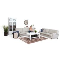 sohvaryhmä Pariisi Luxus kaarevat sohvat 5 ist beige