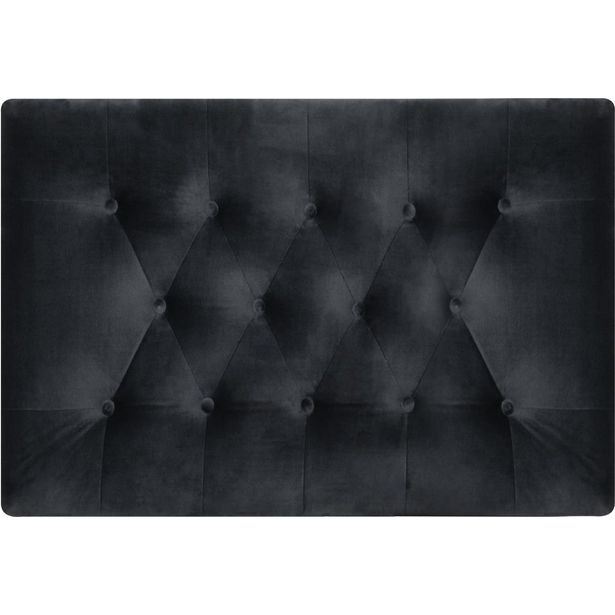 Sängynpääty Wall 91x61cm tummanharmaa tummanharmaa