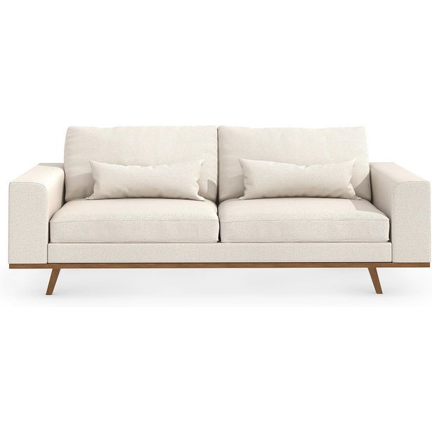 Sohva Copenhagen 3 ist heittotyynyt beige