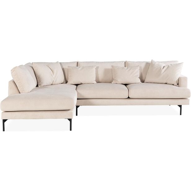 Sohva Menard avopääty 3 ist vasen vakosametti beige