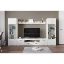 TV-kalustesetti Mellon 41x260cm valkoinen