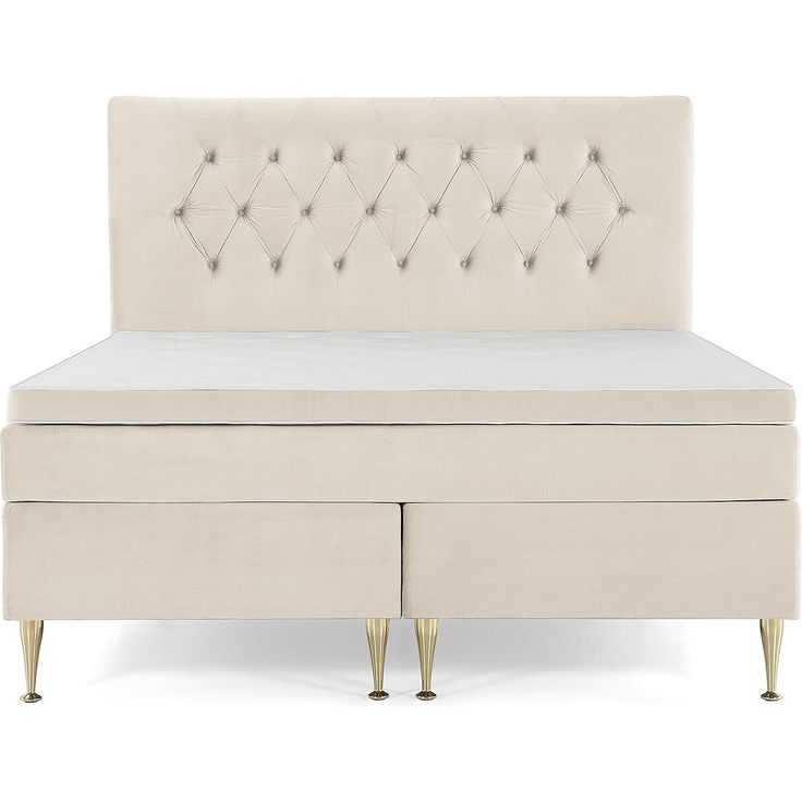 Sänkypaketti Royal Velvet Keskikova 160x200cm beige