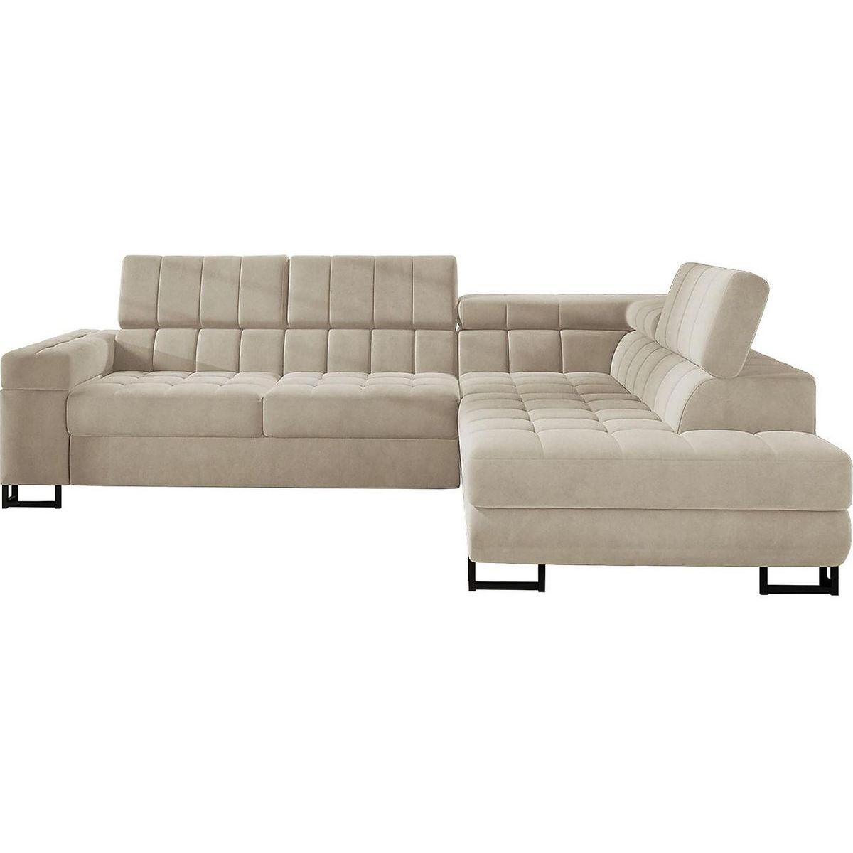 Kulmavuodesohva Warwick 3 ist beige