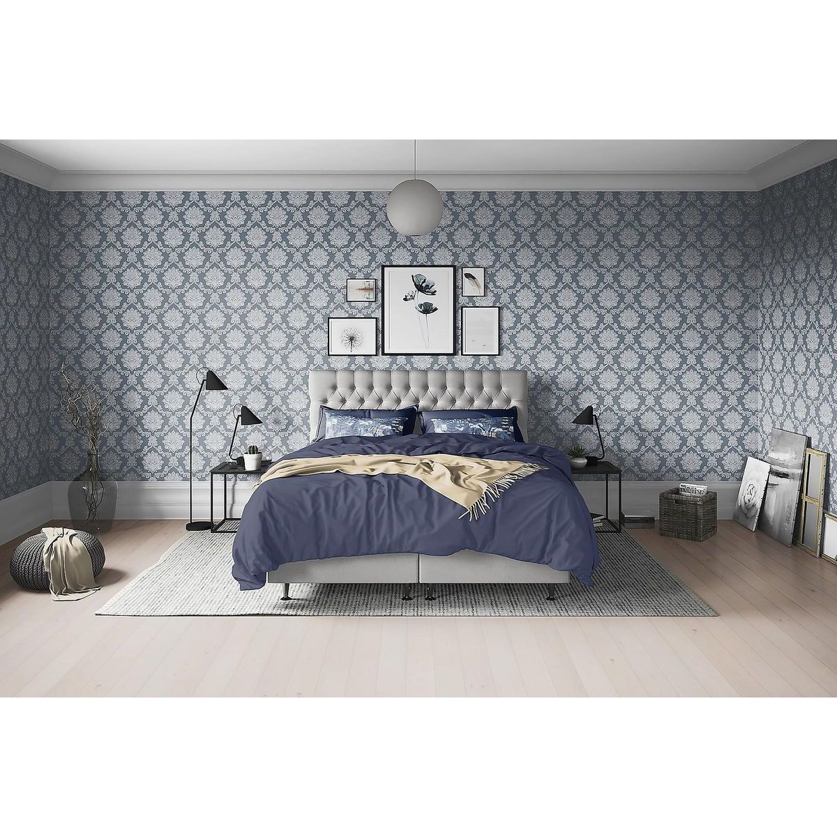 Sänkypaketti Joluma 180x200cm kiinteä beige