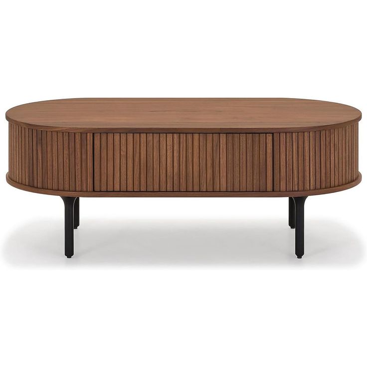 Sohvapöytä Noira 118cm soikea ruskea
