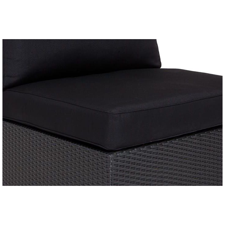 Päällissetti 8 hengen 134292-oleskeluryhmään, musta