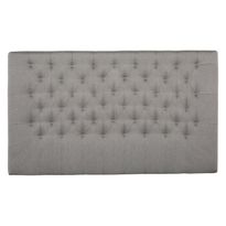 Sängynpääty Oskarshamn 210x125 cm napeilla matala