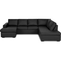 U-sohva Scandinavian Choice Crazy L 4 ist musta oikea