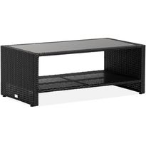 Pöytä Kultaranta musta avonainen 113x58x44