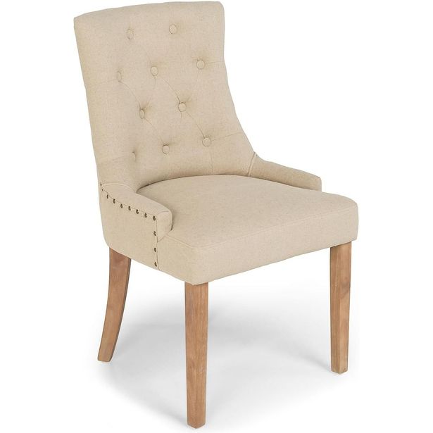 Ruokatuoli Bloomington Viktoria beige