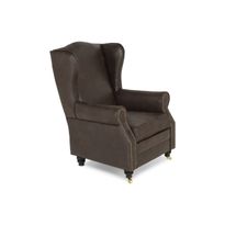 Lepotuoli Narvik vintagekangas ruskea