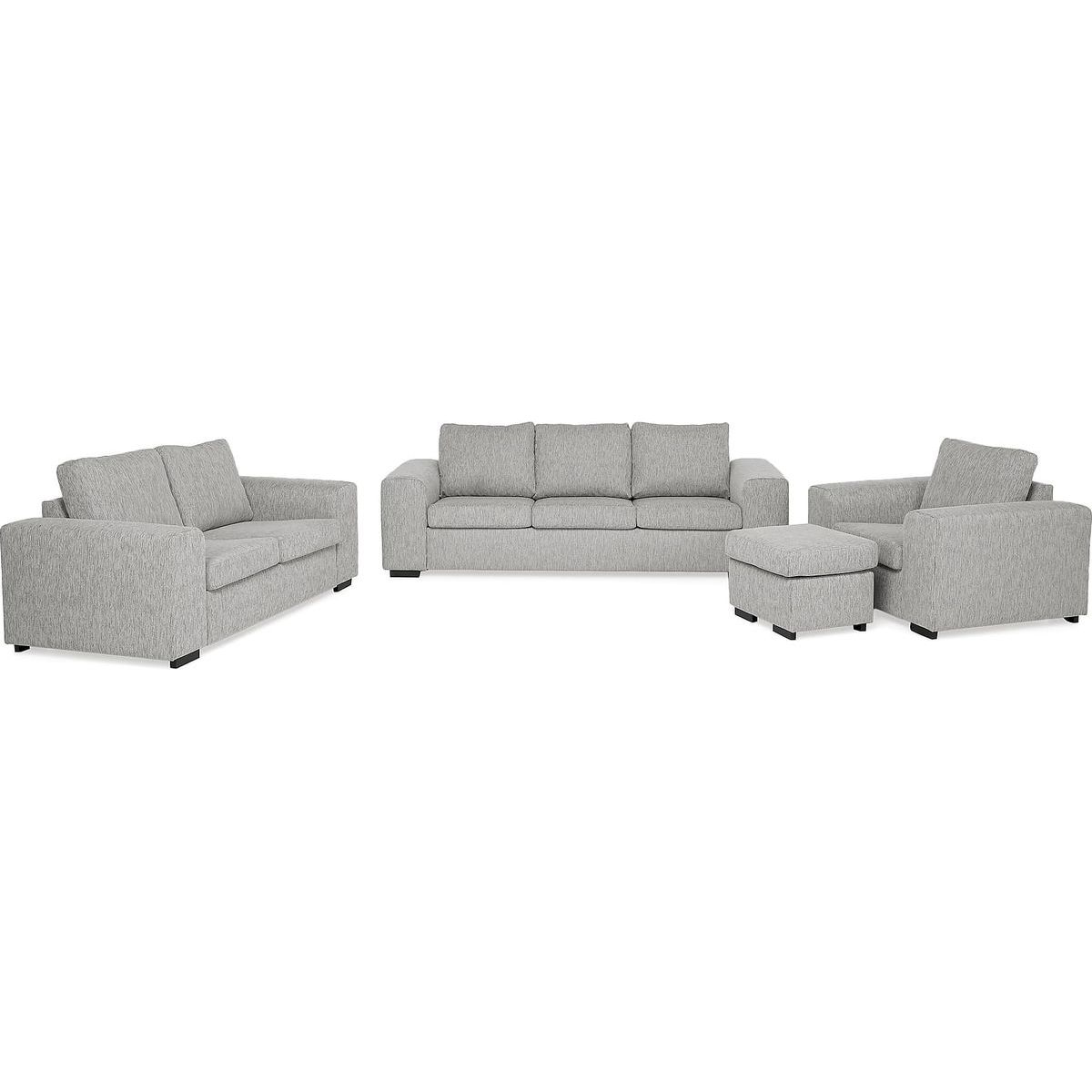 Sohvaryhmä Scandinavian Choice Link 6 ist + rahi vaaleanharmaa