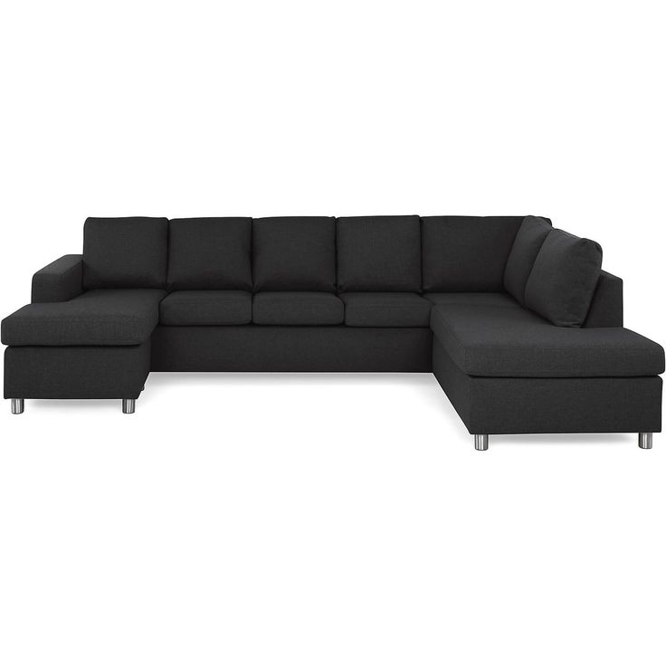 U-sohva Scandinavian Choice Crazy XL 6 ist vasen antrasiitti/metalli