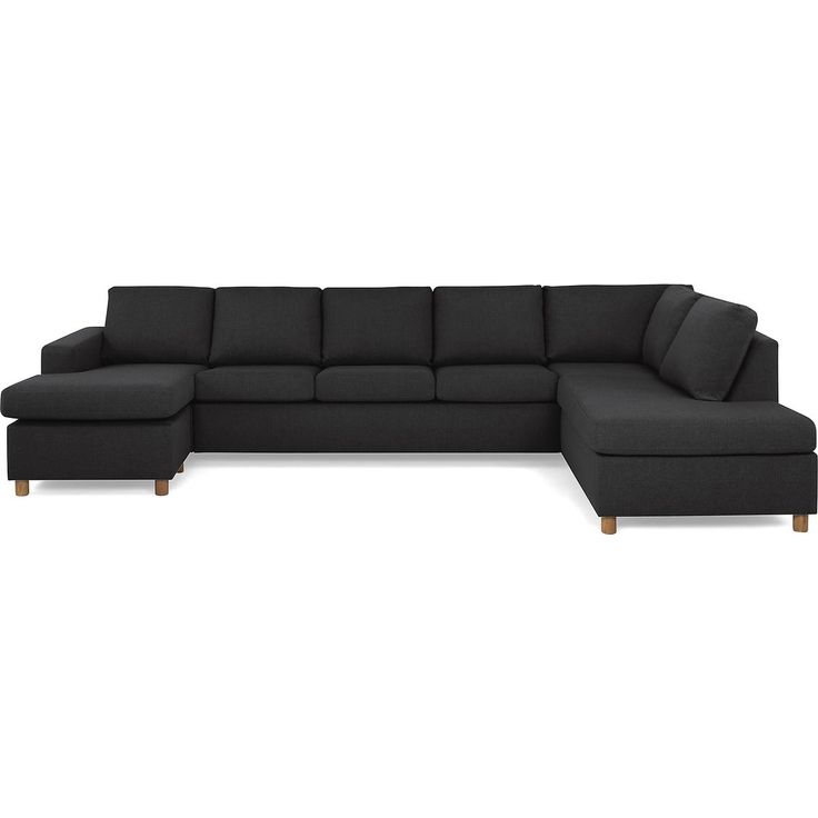 U-sohva Scandinavian Choice Crazy XL 1+3+1 ist korkeat pyöreät jalat eri värejä