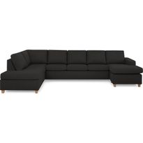 U-sohva Scandinavian Choice Crazy XL 5 ist vasen pyöreät jalat eri värejä