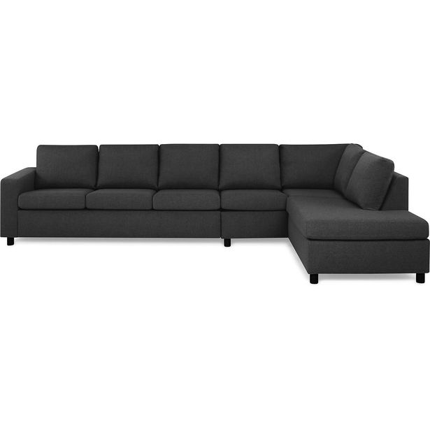 Sohva Scandinavian Choice Crazy avopääty 4 ist oikea musta/harmaa