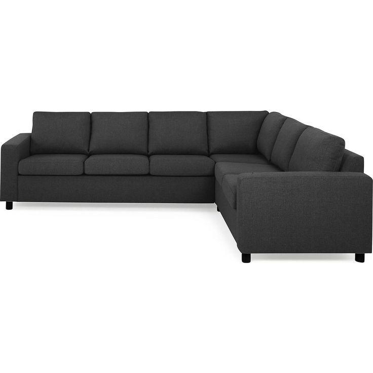 Kulmasohva Scandinavian Choice Crazy L 5 ist pyöreät jalat antrasiitti/musta
