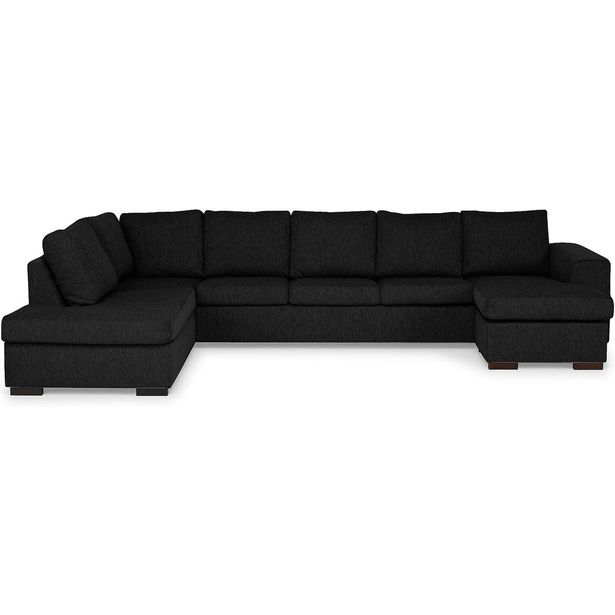 U-sohva Scandinavian Choice Link XXL 6 ist vasen antrasiitti