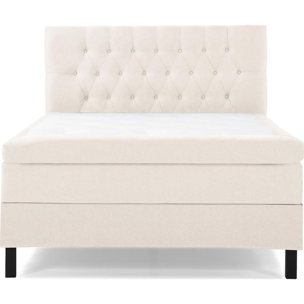 Jenkkisänky Bedly Lucky Kova Polyeetteri 120x200cm beige/musta, ilman päätyä
